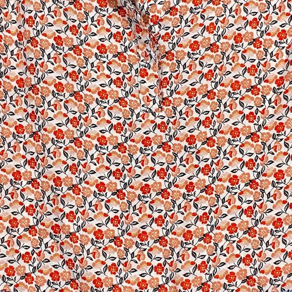 Zac & Rachel Womens Multicolored Floral Sleeveless Open Pullover Blouse Size XL - Picture 3 of 12